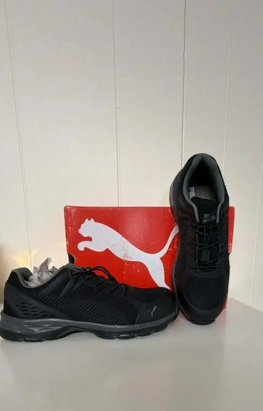 Puma Fuse Motion 2.0 Black Low Safety Shoe Size US 10